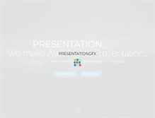 Tablet Screenshot of presentationgfx.com